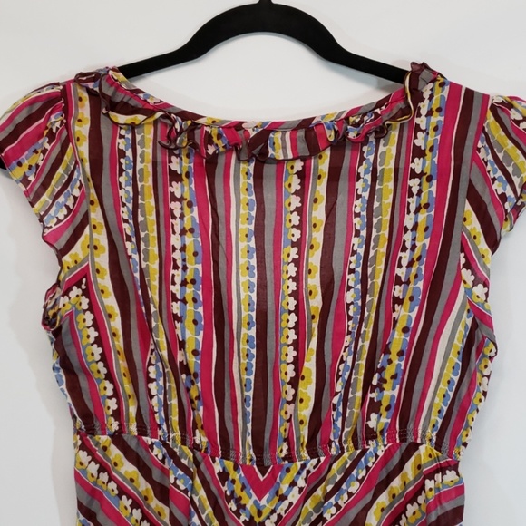 Lucky Brand colorful Top size small - Picture 6 of 7